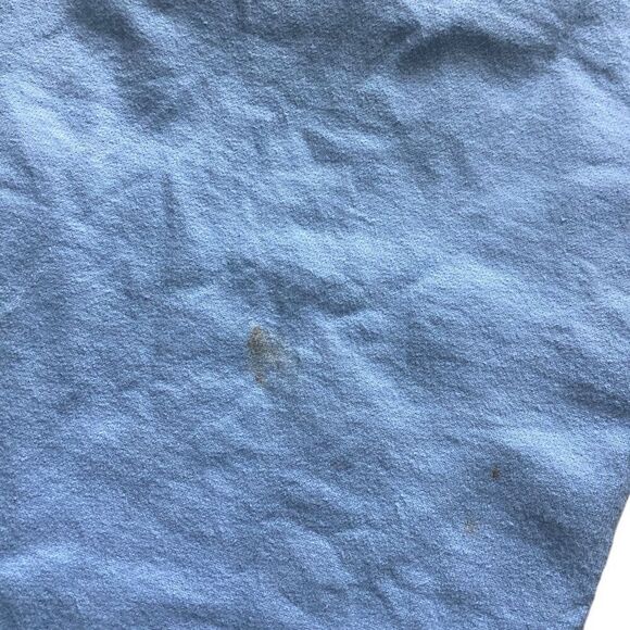 Y2K Priorities Size Small Light Blue Low Rise Cotton Anchor Nautical Sweatpants - Picture 6 of 6